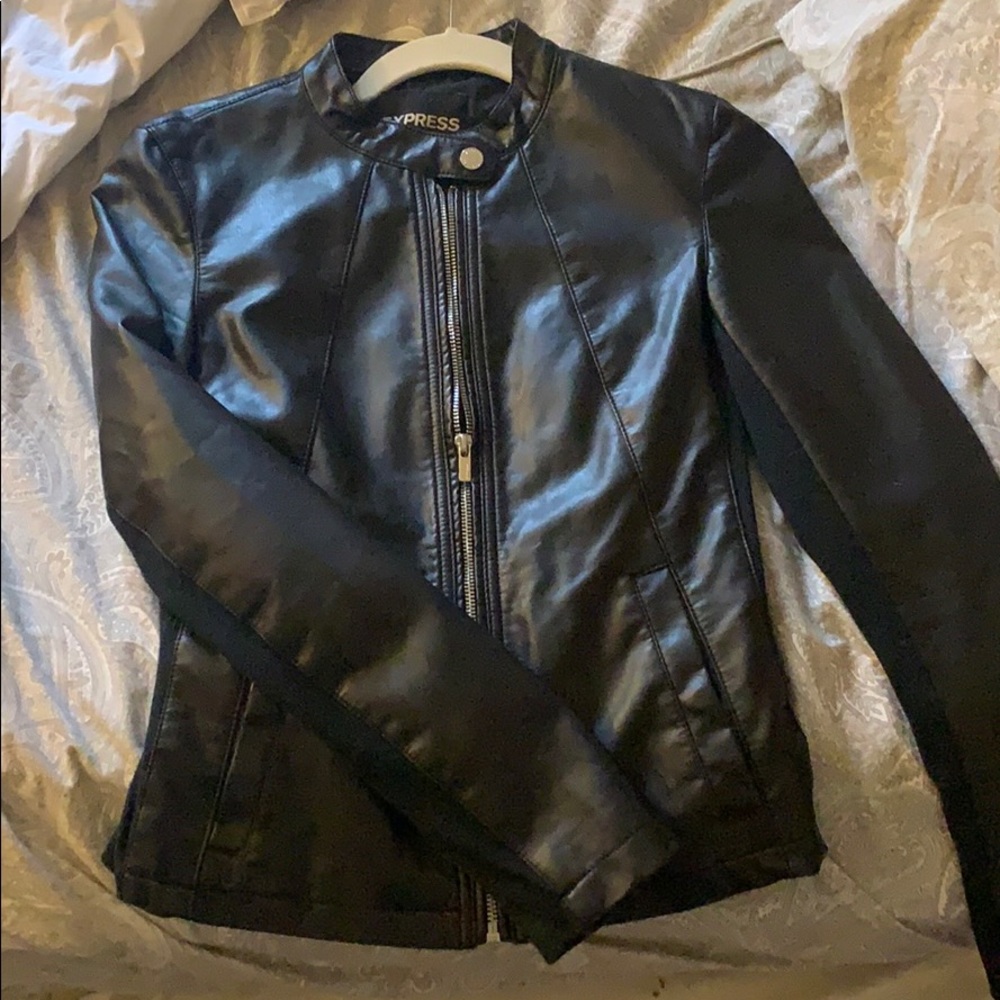 Leather jacket